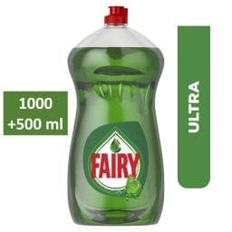 FAIRY | Υγρό Πιάτων Ultra Original 1000ml+500ml Δώρο