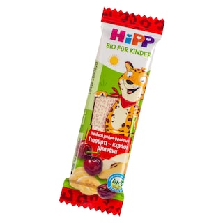 HIPP | Παιδική Μπάρα Γιαούρτι Κεράσι Μπανάνα 23g