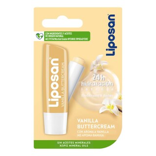 LIPOSAN | Lip Balm Vanilla Buttercream με Βούτυρο Καριτέ 4.8g