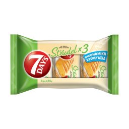 7DAYS | Στρούντελ Μήλο & Κανέλα 3x85g