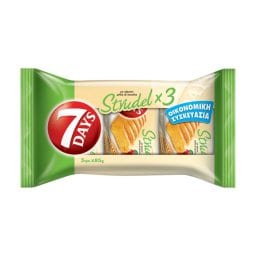 7DAYS | Στρούντελ Μήλο & Κανέλα 3x85g