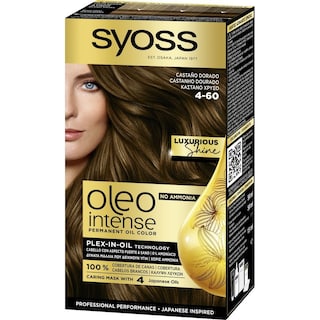 SYOSS | Βαφή Μαλλιών Oleo Intense 4-60 Καστανό Χρυσό 1 Τεμ.