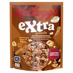 KELLOGGS | Δημητριακά Extra Καραμελωμένα Φουντούκια 375g