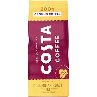 COSTA | Καφές Espresso Αλεσμένος Colombian Roast  200gr