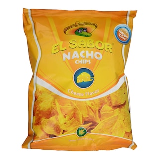 EL SABOR | CHIPS NACHOS CHEESE 16X100GR