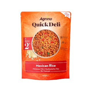 AGRINO | Ρύζι Quick Deli Μεξικάνικο 250g