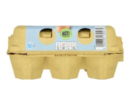 ΑΒ | Αυγά Φρέσκα Κλωβοστοιχίας Medium 6 Τεμάχια