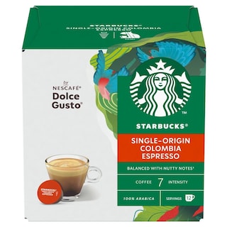 STARBUCKS | Κάψουλες Καφέ Dolce Gusto Colombia Espresso 66g