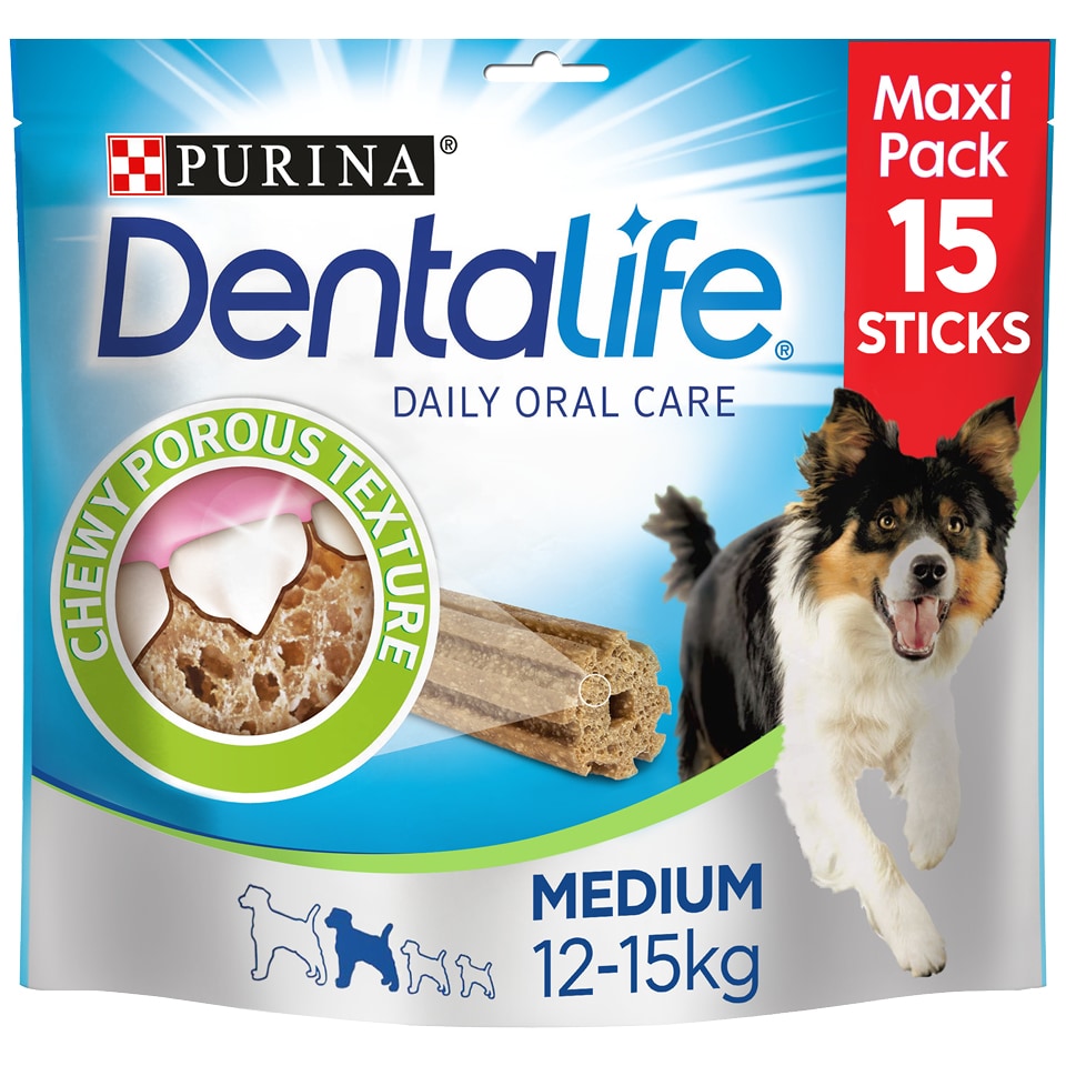 PURINA ONE Σνακ Σκύλων Dentalife Oral Care Μεσαίοι Σκύλοι 345g