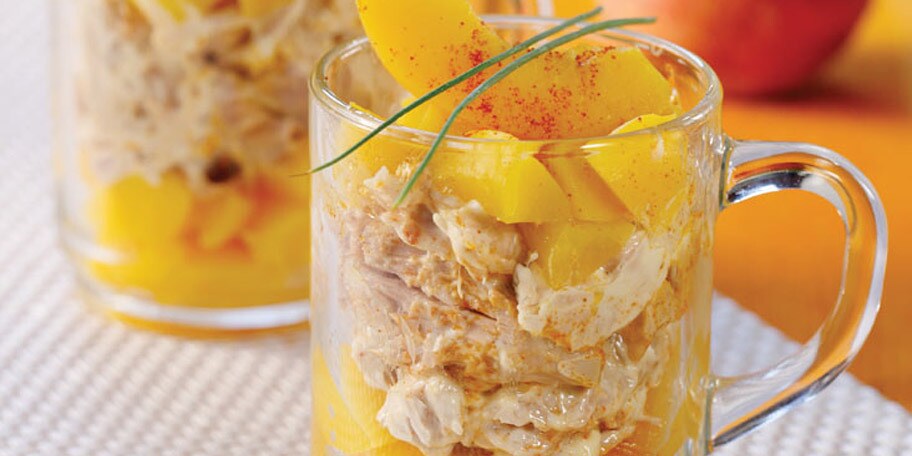 Ροδάκινα με τόνο, για πρώτο πιάτο