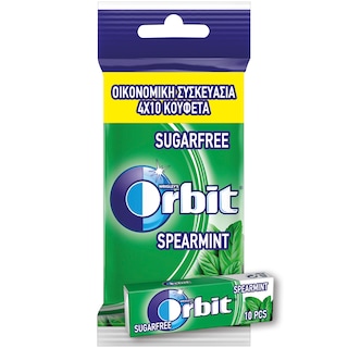 ORBIT | Τσίχλα Δυόσμος  4X14 gr