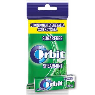 ORBIT | Τσίχλα Δυόσμος  4X14 gr