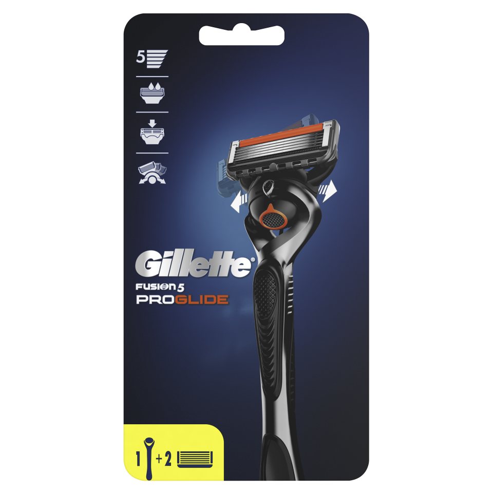 Ξυριστική Μηχανή Fusion 5 ProGlide + 2 Ανταλλακτικά 1 Τεμάχιο