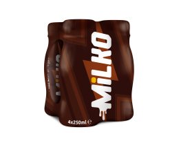 MILKO | Γάλα Σοκολατούχο 4x250ml