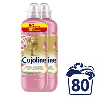 CAJOLINE | Μαλακτικό Ρούχων Άγρια Ορχιδέα & Σανδαλόξυλο 80 Μεζ. Έκπτωση 30%