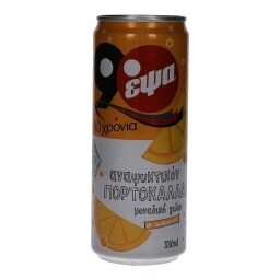 ΕΨΑ | ΑΝΑΨΥΚΤΙΚΟ ΠΟΡΤΟΚΑΛΑΔΑ ΚΟΚΚΙΝΟ ΜΕ ΑΝΘΡΑΚΙΚΟ ΚΟΥΤΙ 330 ML