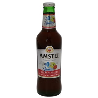 AMSTEL | RADLER | ΜΠYΡΑ GUARANA ΚΑΙ LIME ΦΙΑΛΗ 330 ML