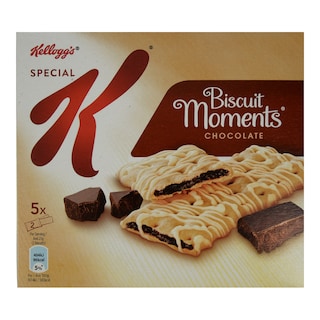 KELLOGGS | SPECIAL K | ΜΠΑΡΕΣ ΔΗΜΗΤΡΙΑΚΩΝ BISCUIT MOMENTS ΣΟΚΟΛΑΤΑ 5 Χ 25 GR