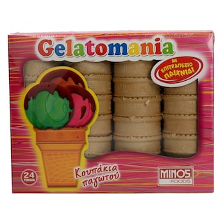 GELATOMANIA | ΚΟΥΠΑΚΙΑ ΠΑΓΩΤΟΥ 24 ΤΕΜΑΧΙΑ 88 GR
