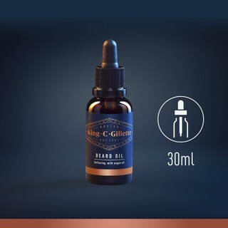 GILLETTE | KING C | GILLETTE KING C BEARD OIL 30ML