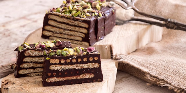 Κορμός με σοκολάτα και Πτι Μπερ