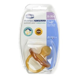 CHICCO | Πιπίλα Physio Soft Καουτσούκ 1 Τεμάχιο