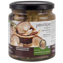 ΠΕΡΙΒΟΛΙ ΤΟΥ ΠΑΠΠΟΥ | MUSHROOM IN SUNFLOWER OIL 170GR