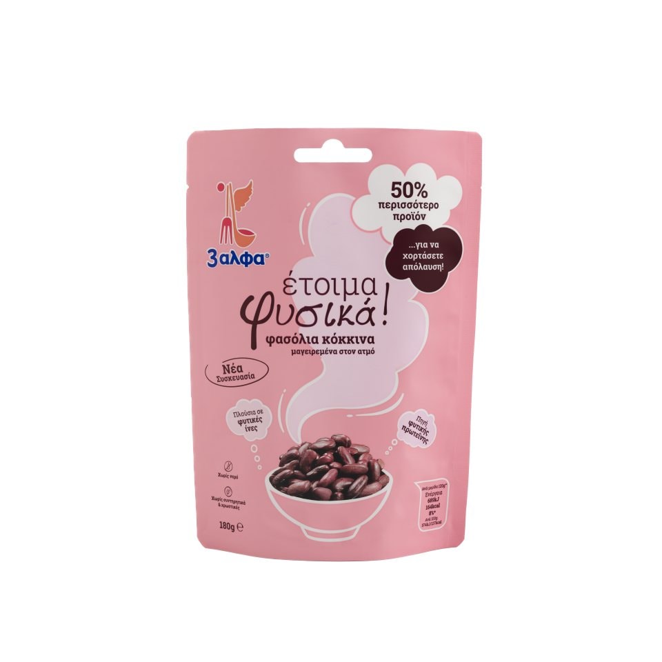 3Α Φασόλια Κόκκινα Έτοιμα Φυσικά 180g