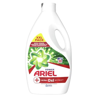 ARIEL | Υγρό Πλυντηρίου Ρούχων Oxi Efect 50 Μεζούρες
