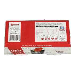 ΟΛΥΜΠΟΣ | ΓΙΑΟΥΡΤΙ ΛΕΥΚΟ ΣΤΡΑΓΓΙΣΤΟ ΦΡΑΟΥΛΑ 2 X 170 GR