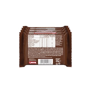 ΜΙΡΑΝΤΑ | Μπισκότα Μιράντα με Επικάλυψη Σοκολάτας Γάλακτος 4x45g