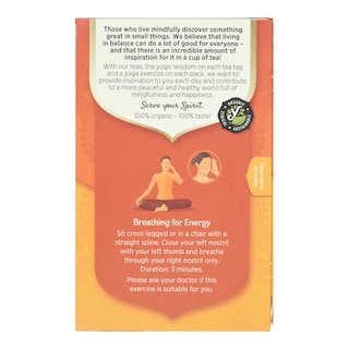 YOGI TEA | Αφέψημα Ginger Orange Vanilla Bio 17x1.8g
