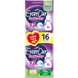 EveryDay Sensitive With Cotton MAXI NIGHT Ultra Plus Value Pack 18 τμχ -  Vita4you