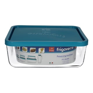 FRIGOVERRE | ΔΟΧΕΙΟ ΨΥΓΕΙΟΥ ΓΥΑΛΙΝΟ 26 X 21 CM 1 ΤΕΜ