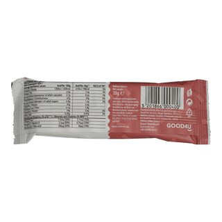 TRUE BITES | Μπάρα Δημητριακών Κράνμπερι Βατόμουρο 30gr