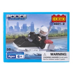 COGO | Παιχνίδι Τουβλάκια Police 1 Τεμάχιο