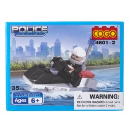 COGO | Παιχνίδι Τουβλάκια Police 1 Τεμάχιο