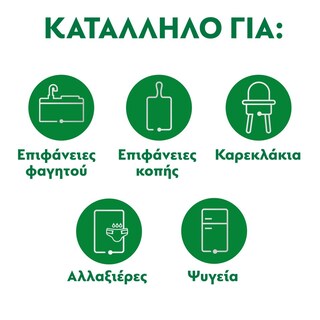DETTOL | SPRAY ΓΕΝΙΚΟΥ ΚΑΘΑΡΙΣΜΟΥ ALL IN 1 ΠΡΑΣΙΝΟ ΜΗΛΟ 500 ML
