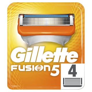 GILLETTE | FUSION | Ανταλλακτικά Ξυριστικής Μηχανής 4 Τεμάχια