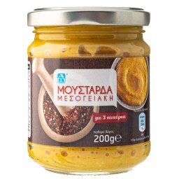 ΑΒ | Μουστάρδα 3 Πιπέρια 200 gr