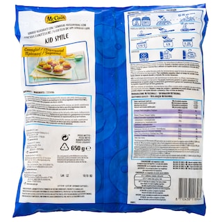 McCAIN | MCCAIN POTATOES KID SMILE 650GR