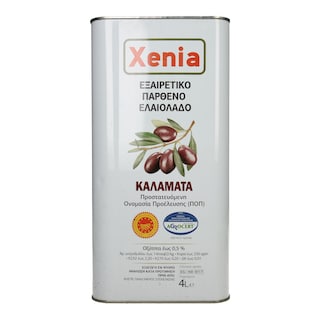 XENIA | Ελαιόλαδο Εξαιρετικό Παρθένο Καλαμάτα 4lt