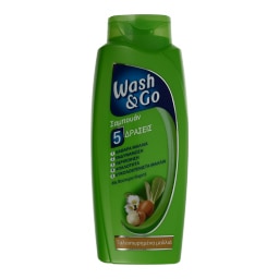 WASH&GO | ΣΑΜΠΟΥΑΝ ΓΙΑ ΤΑΛΑΙΠΩΡΗΜΕΝΑ ΜΑΛΛΙΑ 700 ML