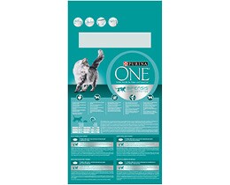 PURINA ONE | Γατοτροφή Adult Κοτόπουλο & Δημητριακά Ολικής Άλεσης 1.5 Kg