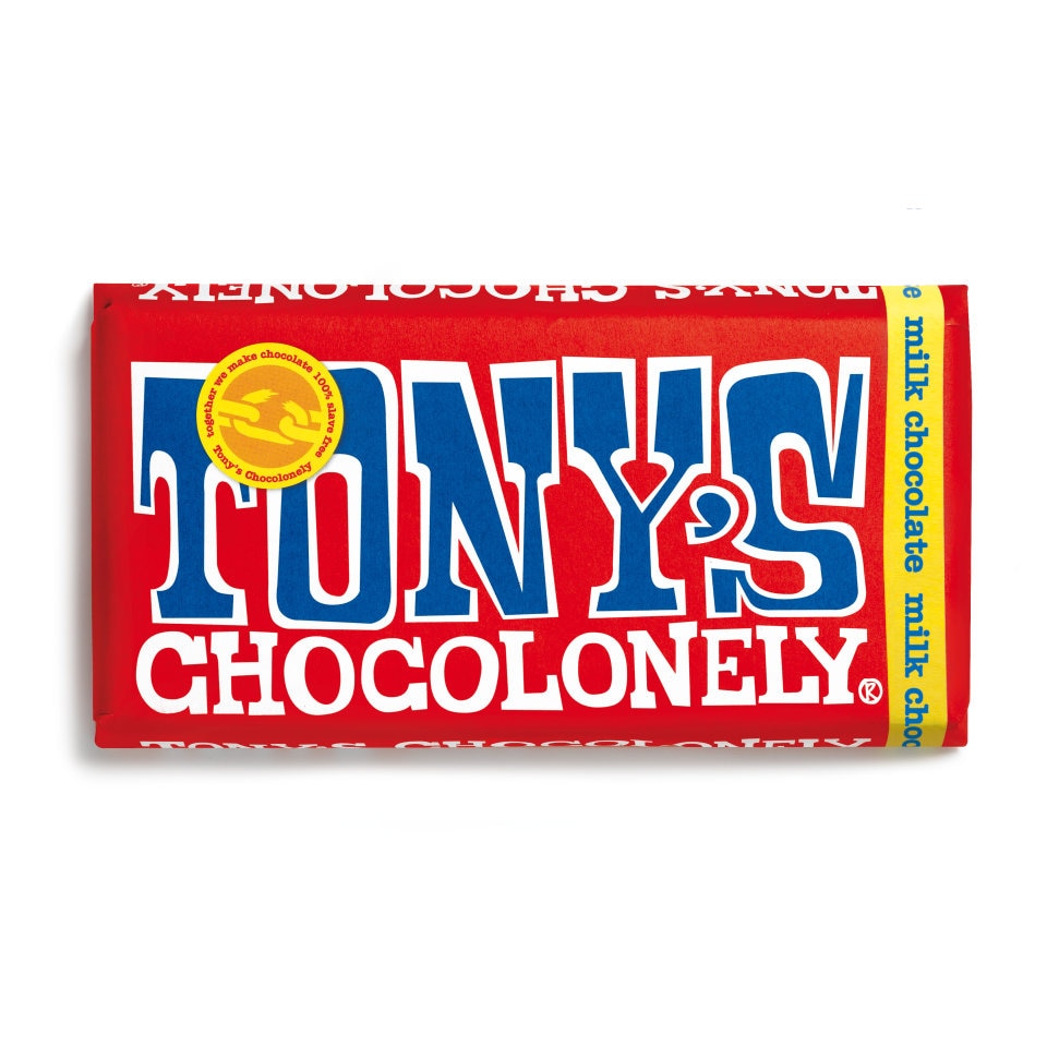 TONY'S Σοκολάτα Γάλακτος Βελγική Chocolonely 180gr