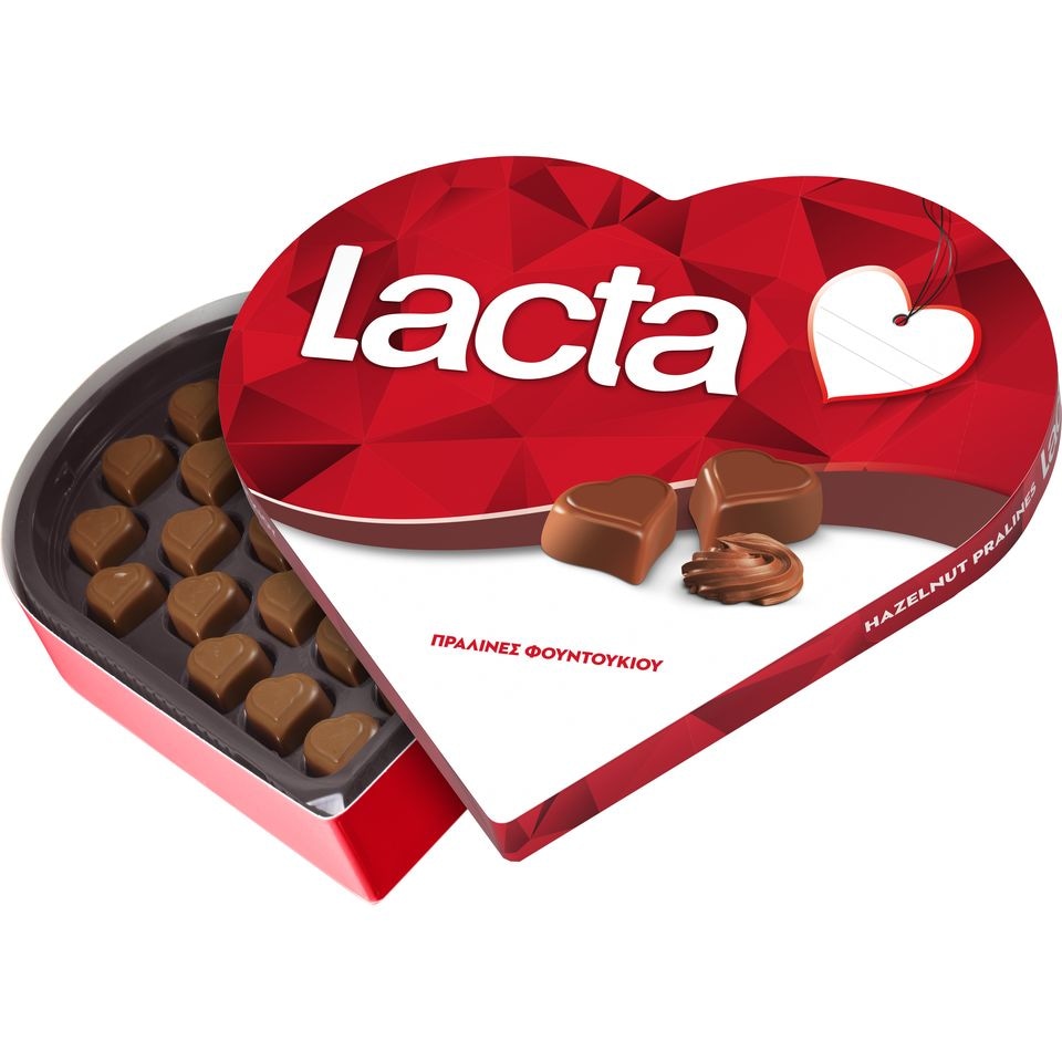 LACTA Σοκολατάκια Love Lacta Φουντούκι 165gr