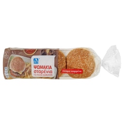 ΑΒ | Ψωμάκια Burger Σταρένια 480g