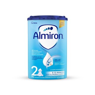 ALMIRON | 2 | Γάλα Βρεφικό Σκόνη Easypack Νο2 6-12 Μηνών 800gr