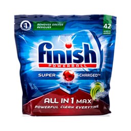 FINISH | Κάψουλες Πλυντηρίου Πιάτων All In 1 Grease Fighter 42 Τεμάχια