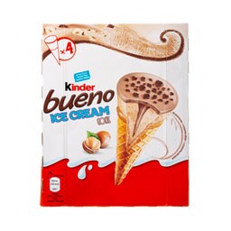 KINDER | Παγωτό Χωνάκι Bueno 4X240gr